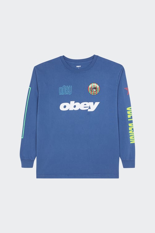 OBEY T-shirt Bleu