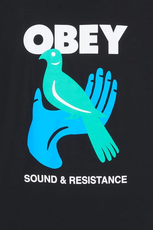 OBEY T-shirt Noir