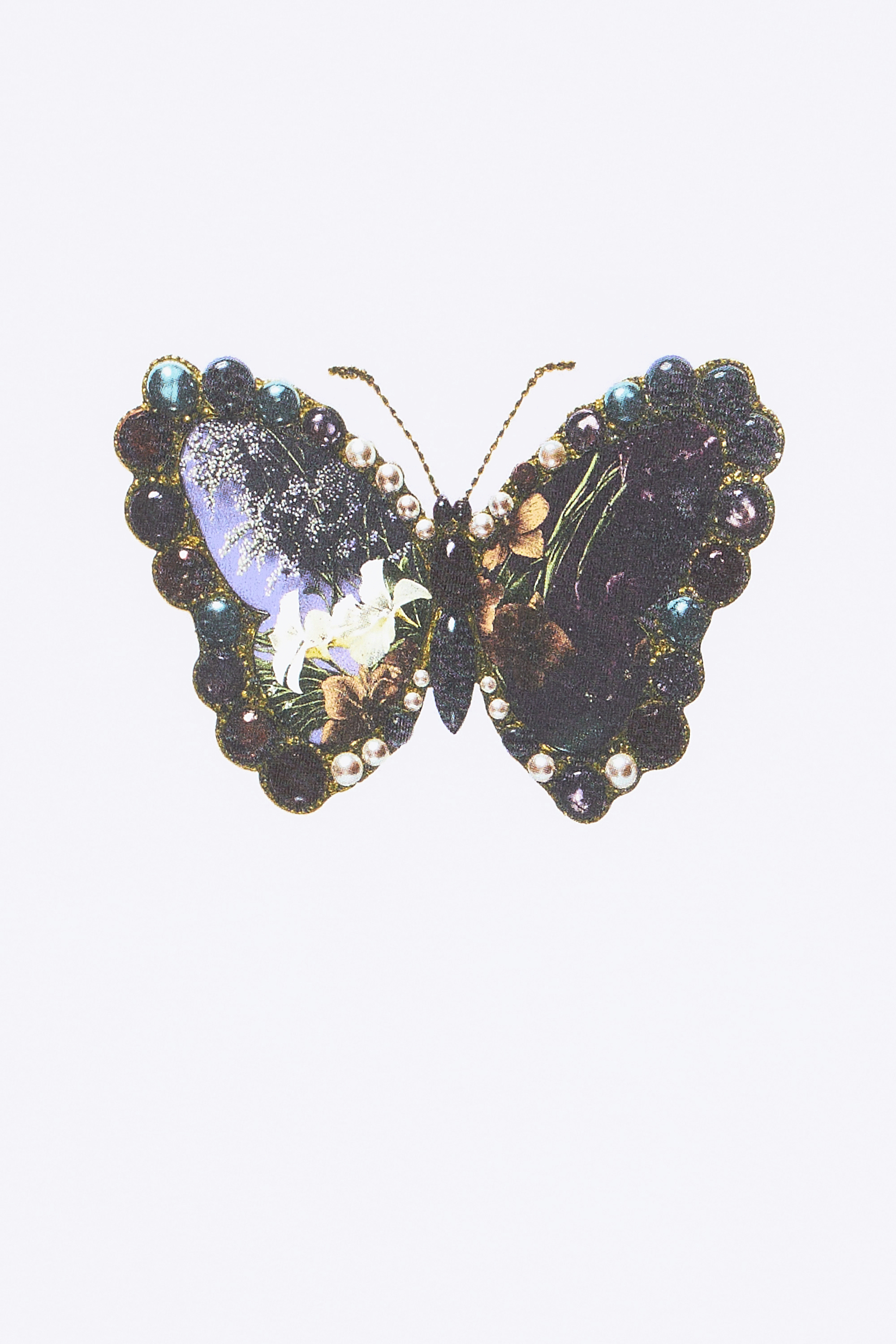 Regular-fit round-neck cotton T-shirt White