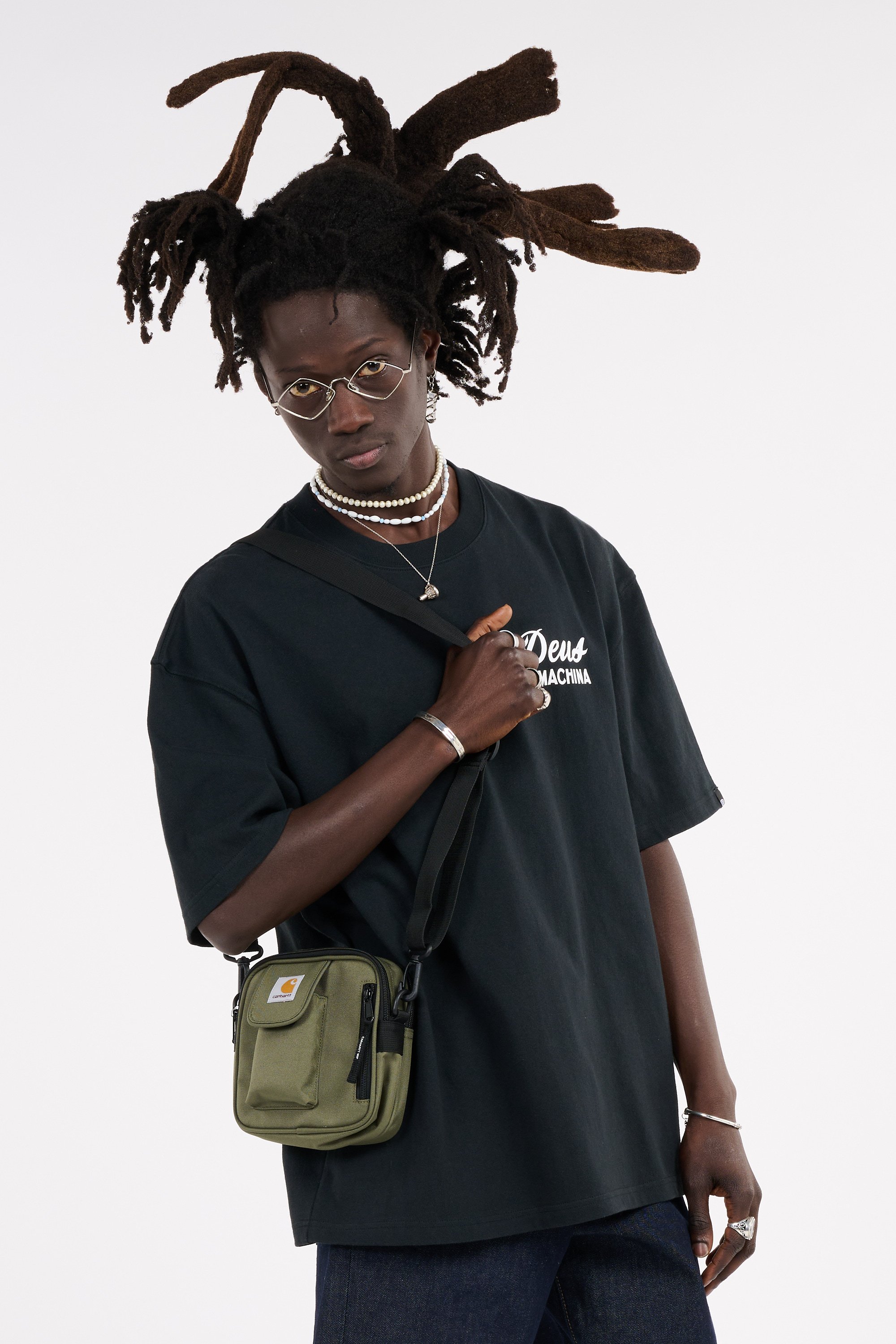 Sac bandoulière Kaki