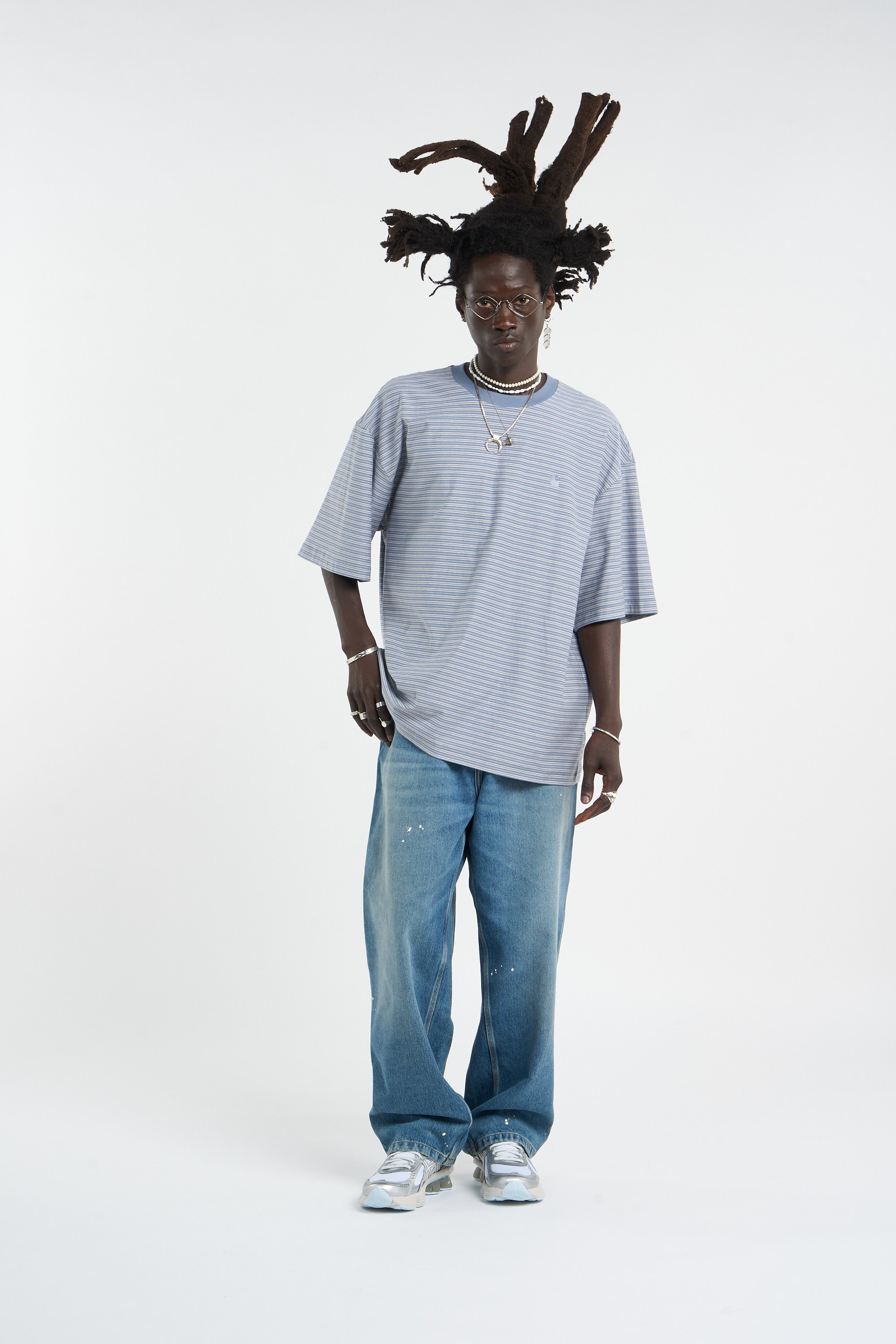 Jean droit CARHARTT WIP Bleu