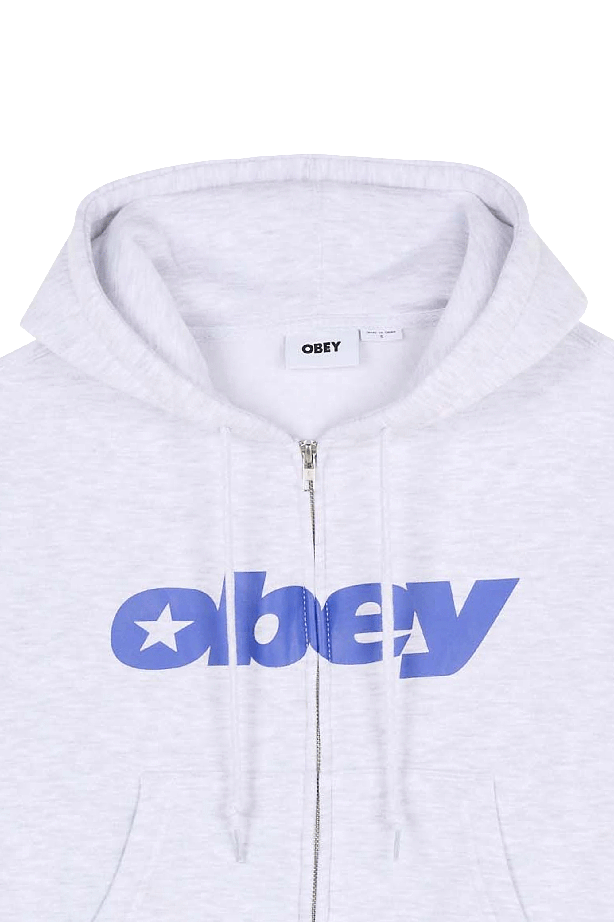 Tommy badge sweatshirt | Grey OBEY Women
