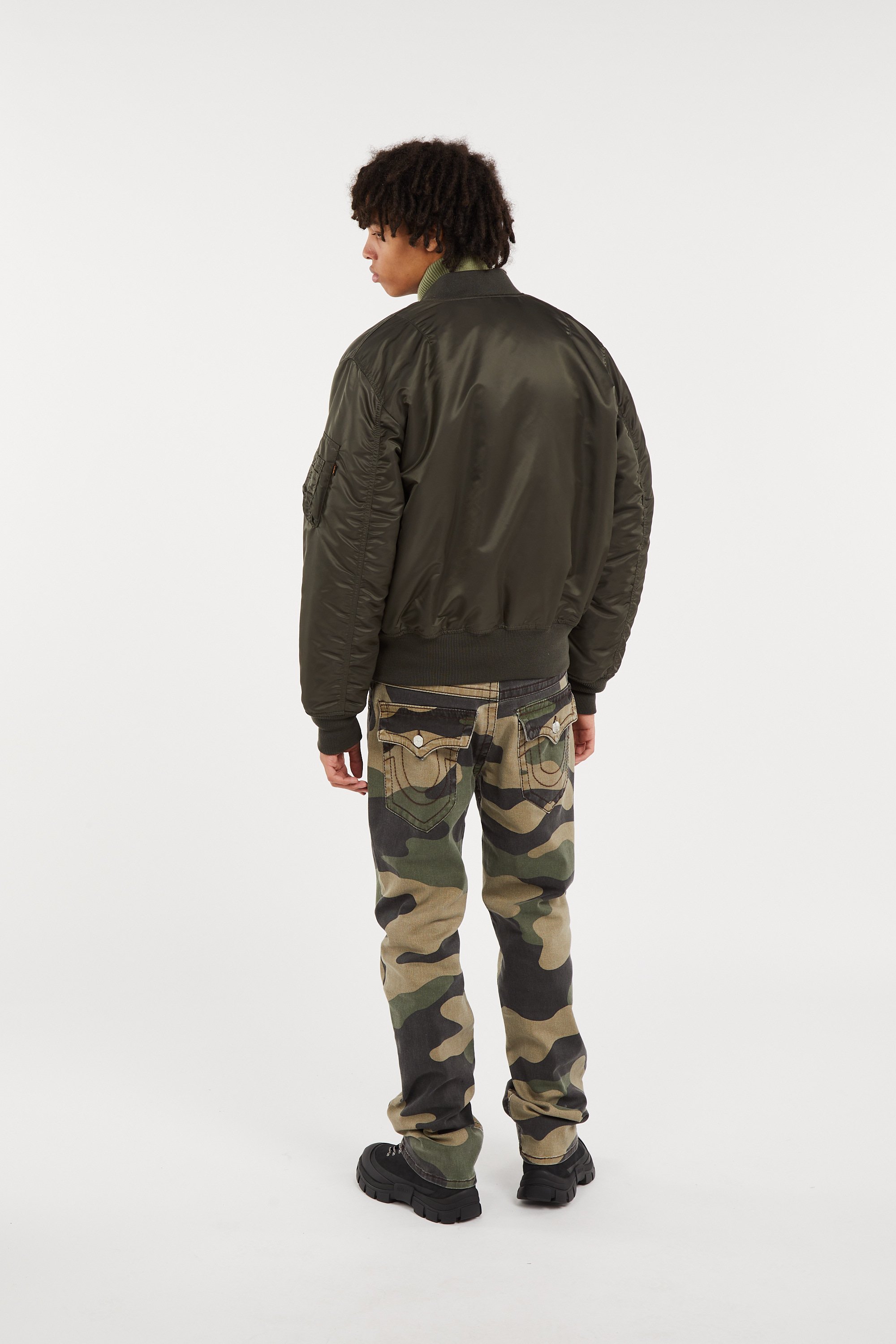 Bomber jacket | Grey ALPHA INDUSTRIES Men