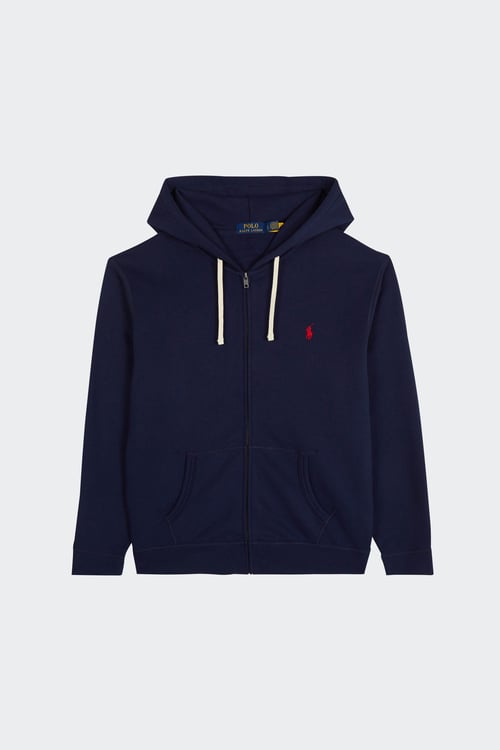 Polo - Hoodie zippé - Taille XS Bleu