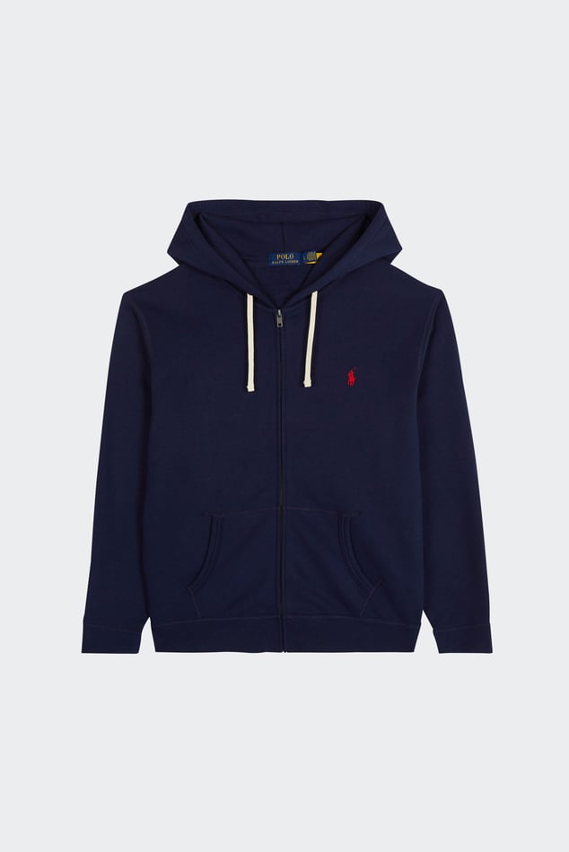 Zip up Hoodie Classics Blue Polo Ralph Lauren Man Citadium