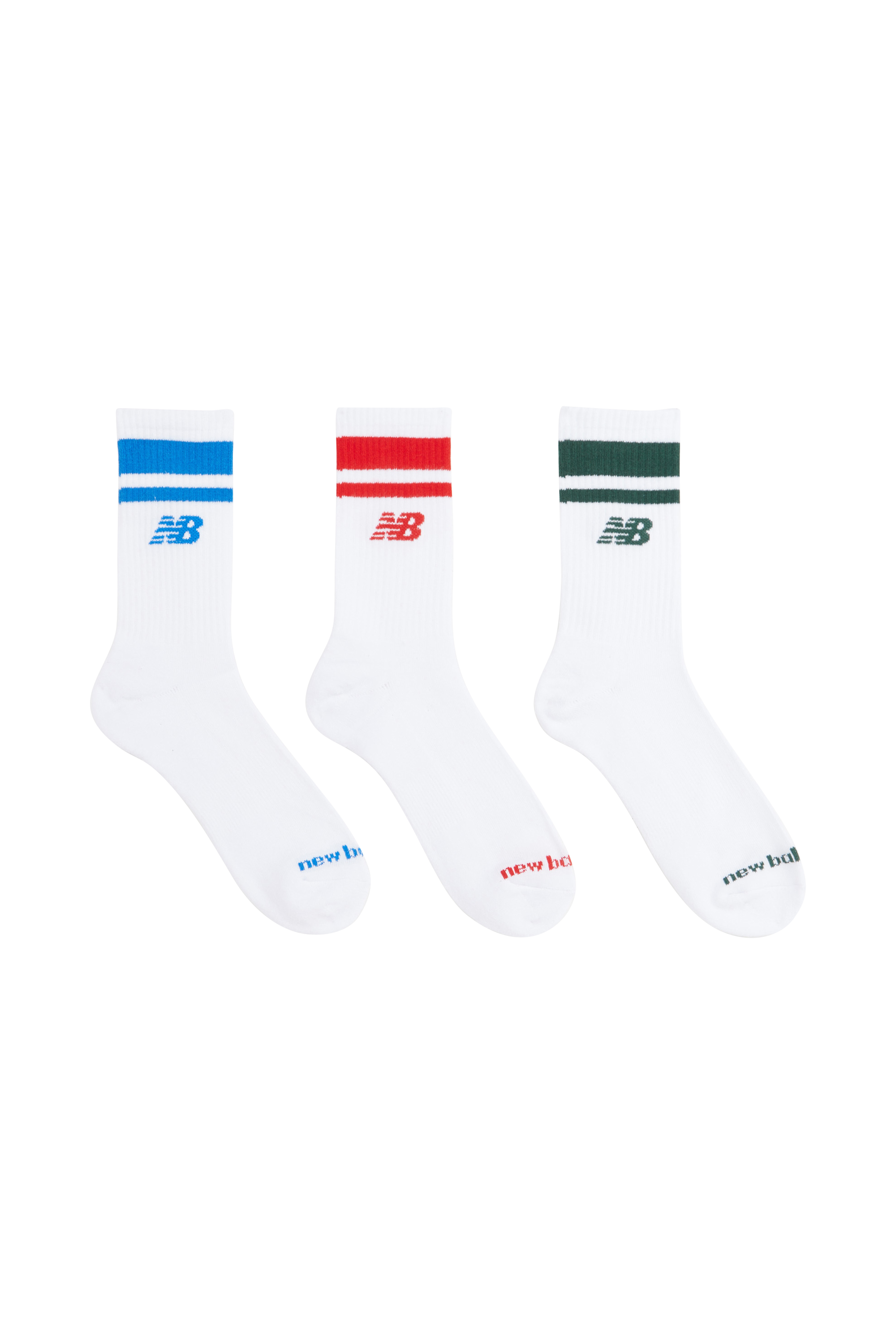 Lot de 3 paires de chaussettes Blanc