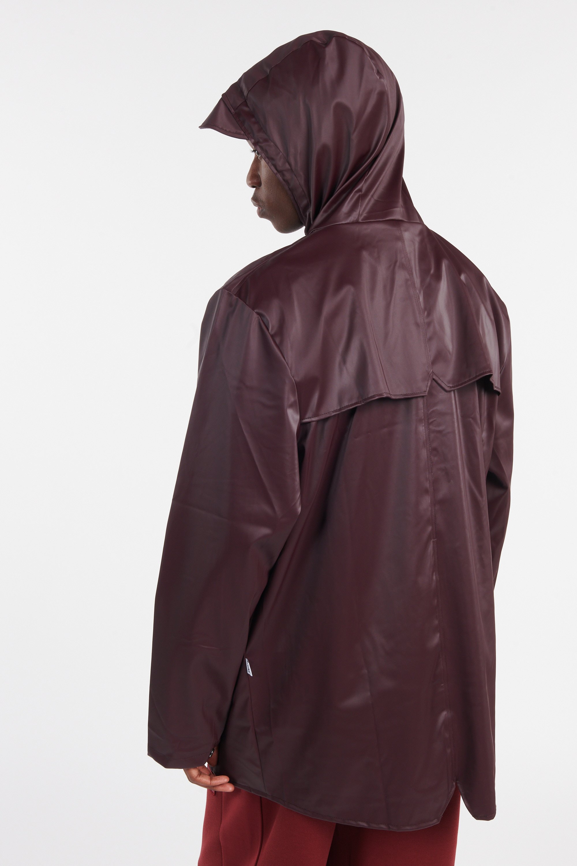 Coupe-vent imperméable à capuche Violet