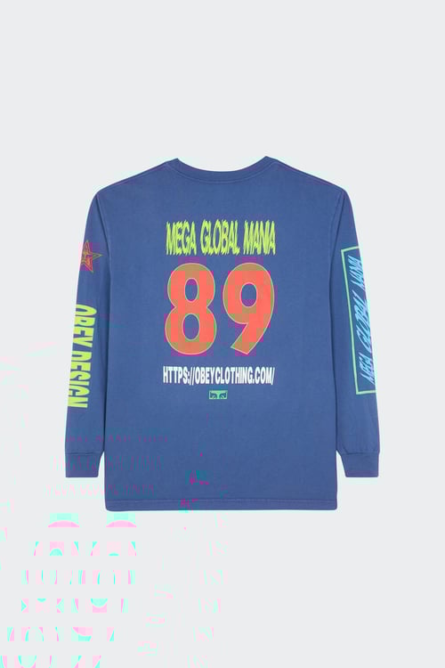 OBEY T-shirt Bleu