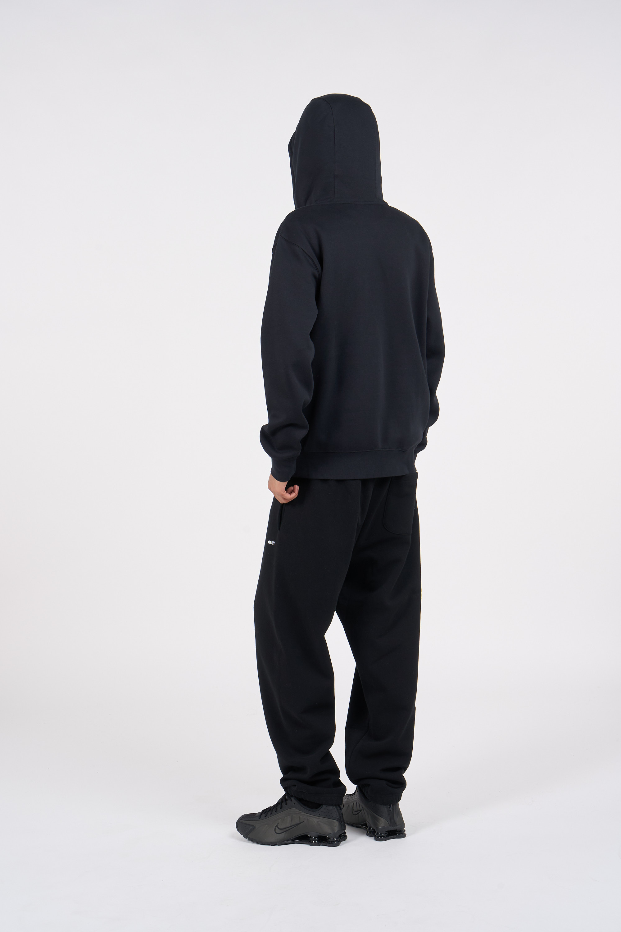 Hoodie zippé Noir