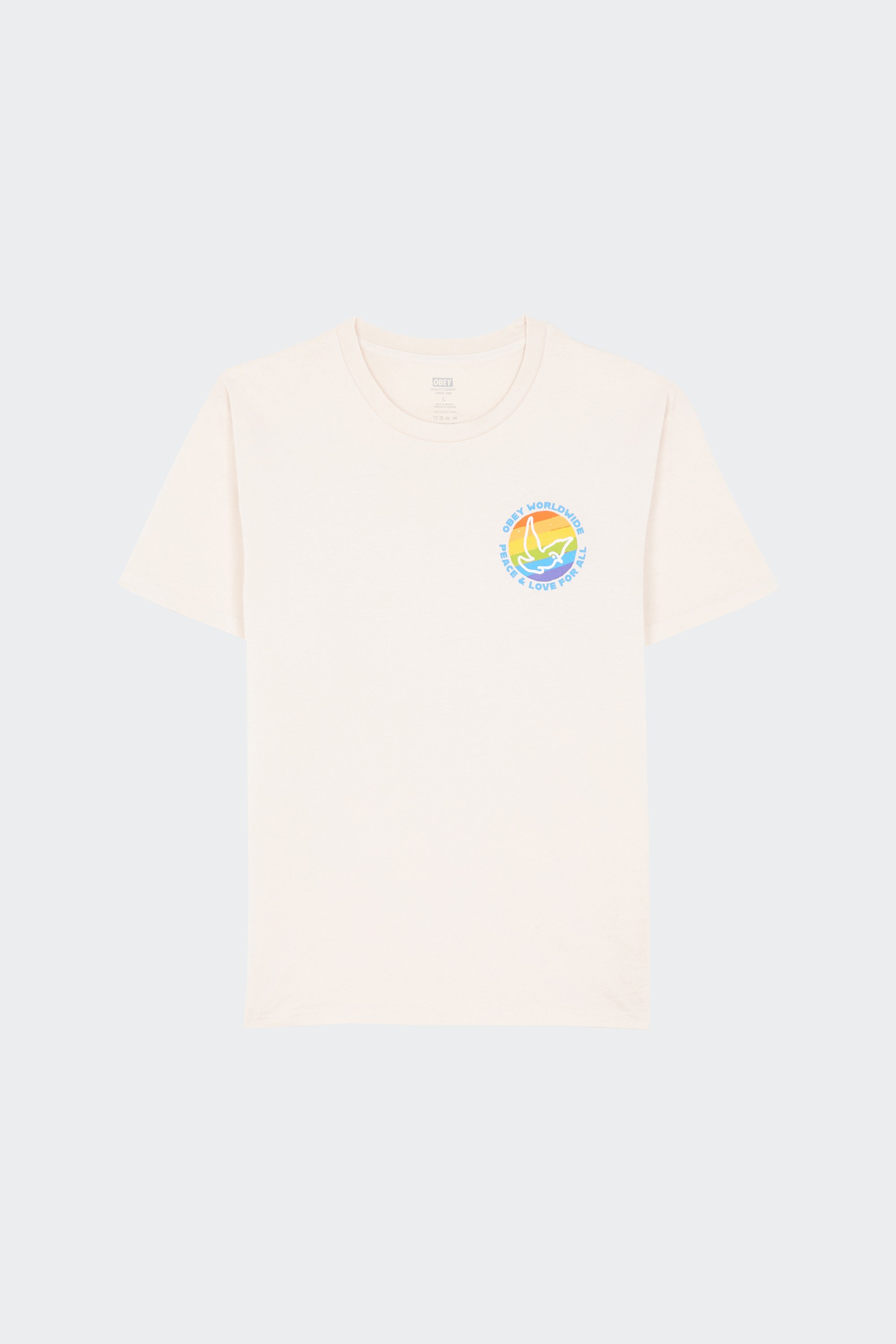 T-shirt | Beige by OBEY T-shirt Beige