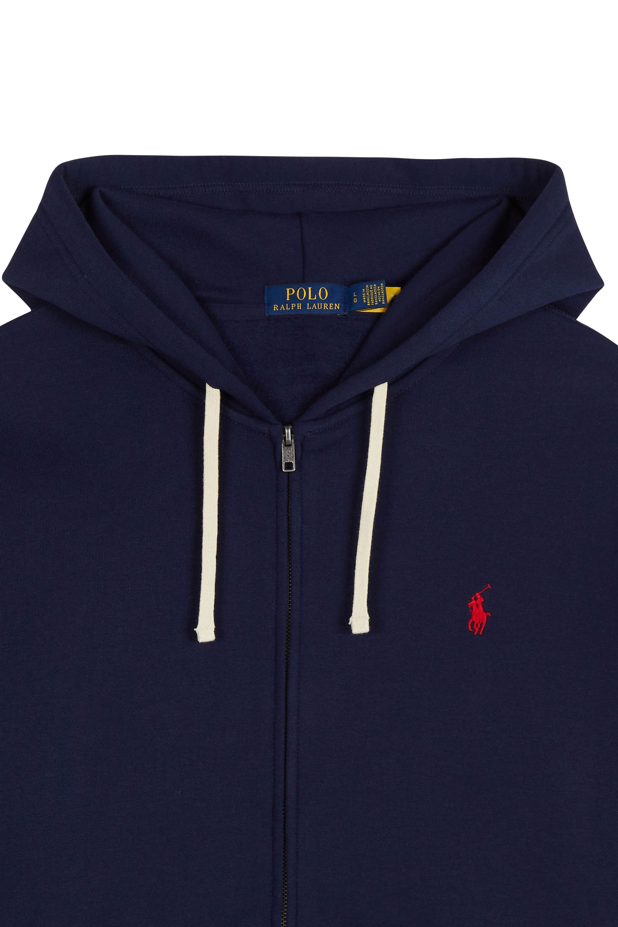 zip-up hoodie Blue