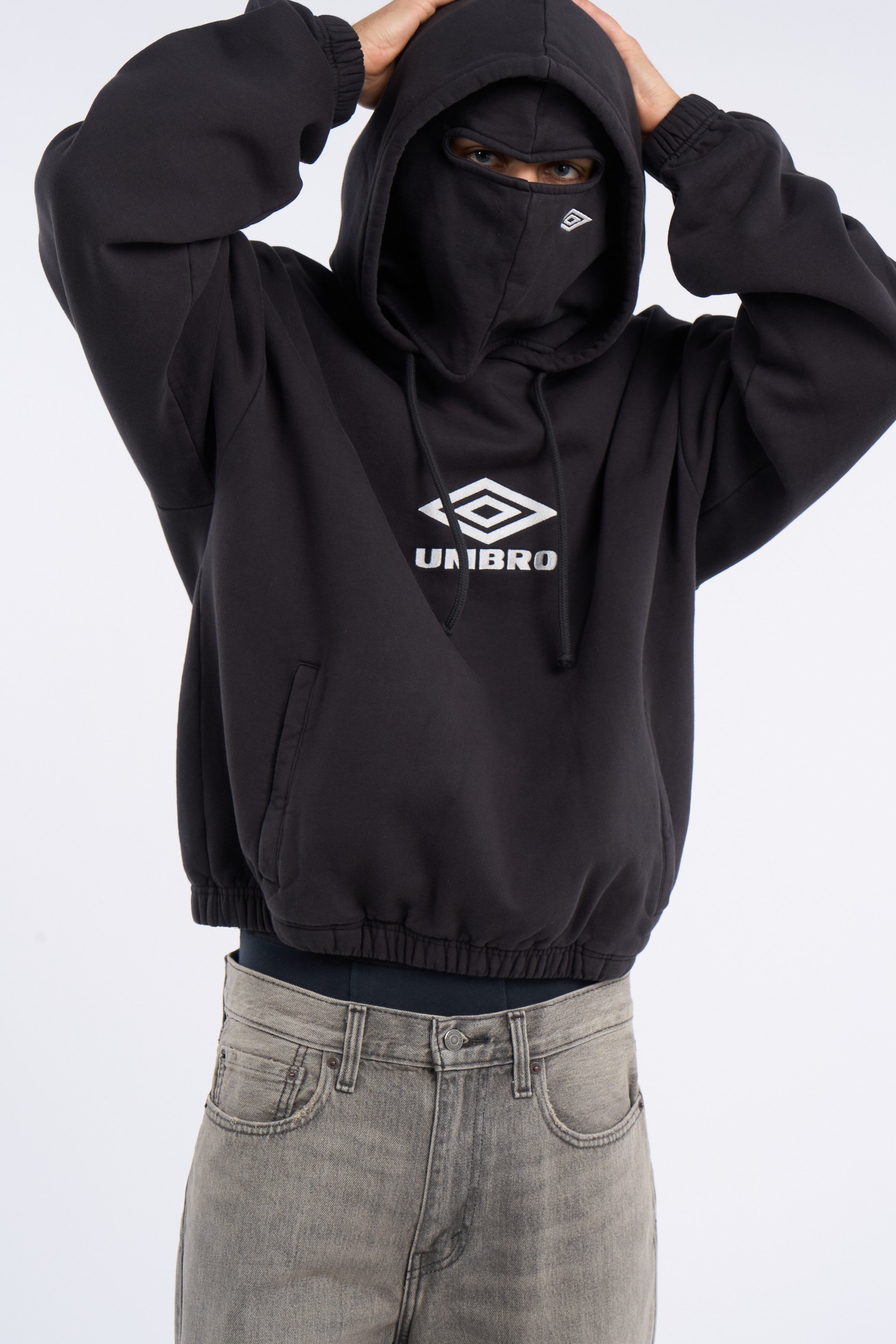 Hoodie | Black by UMBRO SLAM JAM Hoodie Black