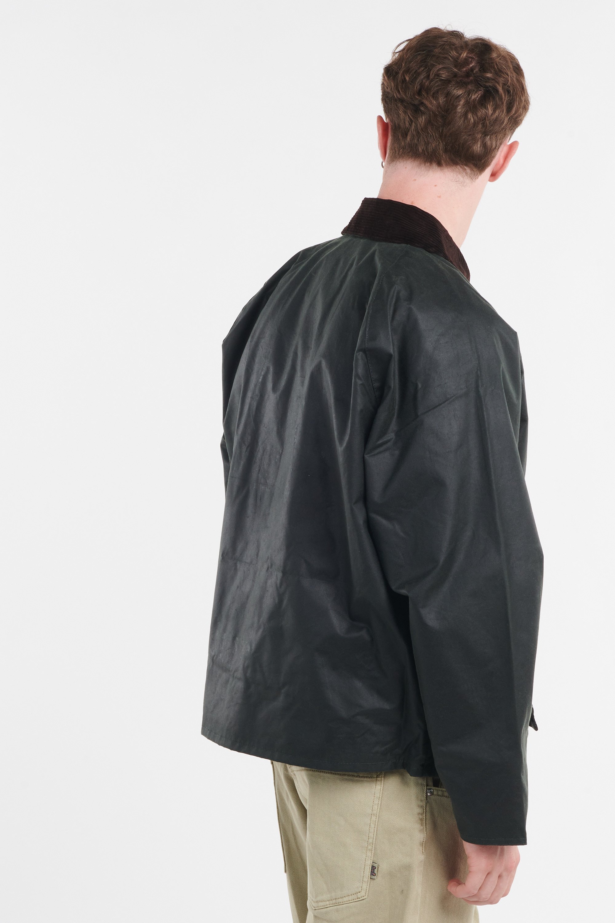 D*o様 Barbour Transport 22aw OS Transport Wax Jacket Olive by Barbour | Men | WP Store