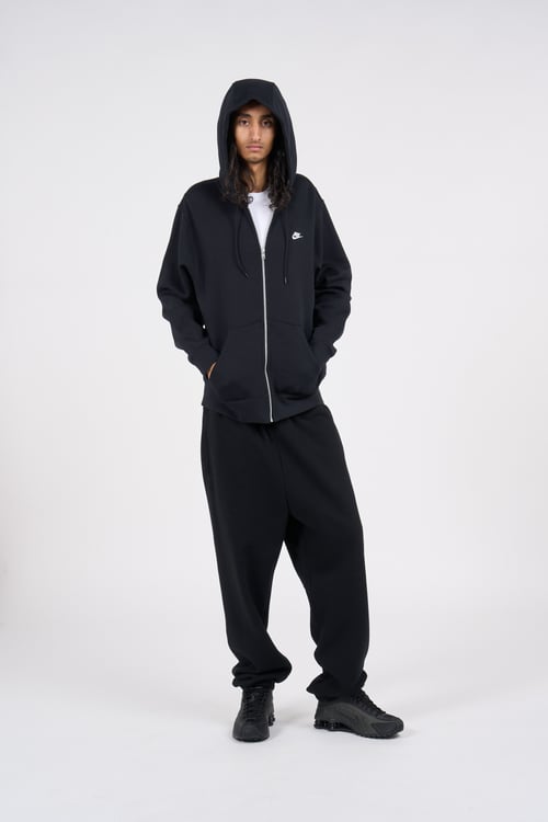 NIKE Hoodie zippé Noir