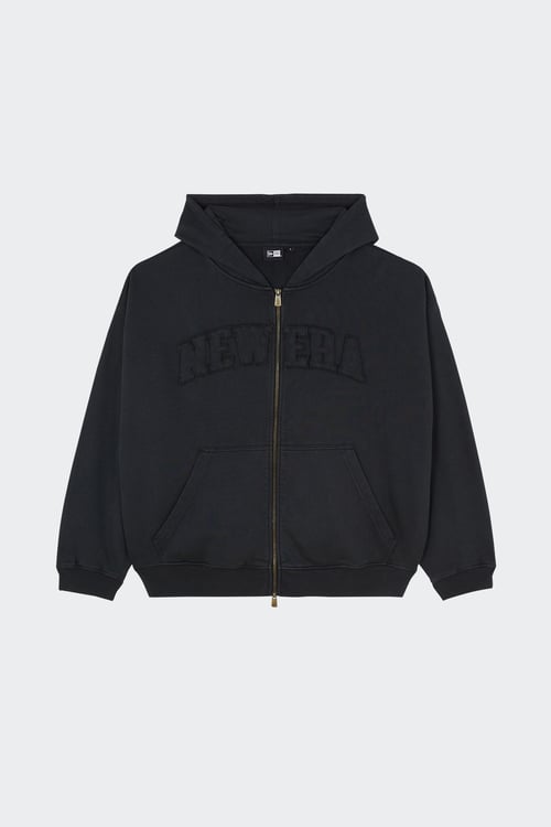 Hoodie zippé - Taille L Noir