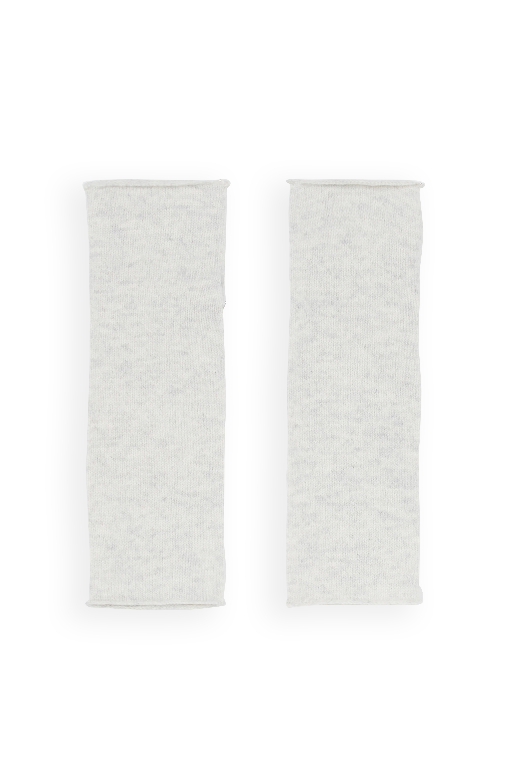 fingerless gloves White