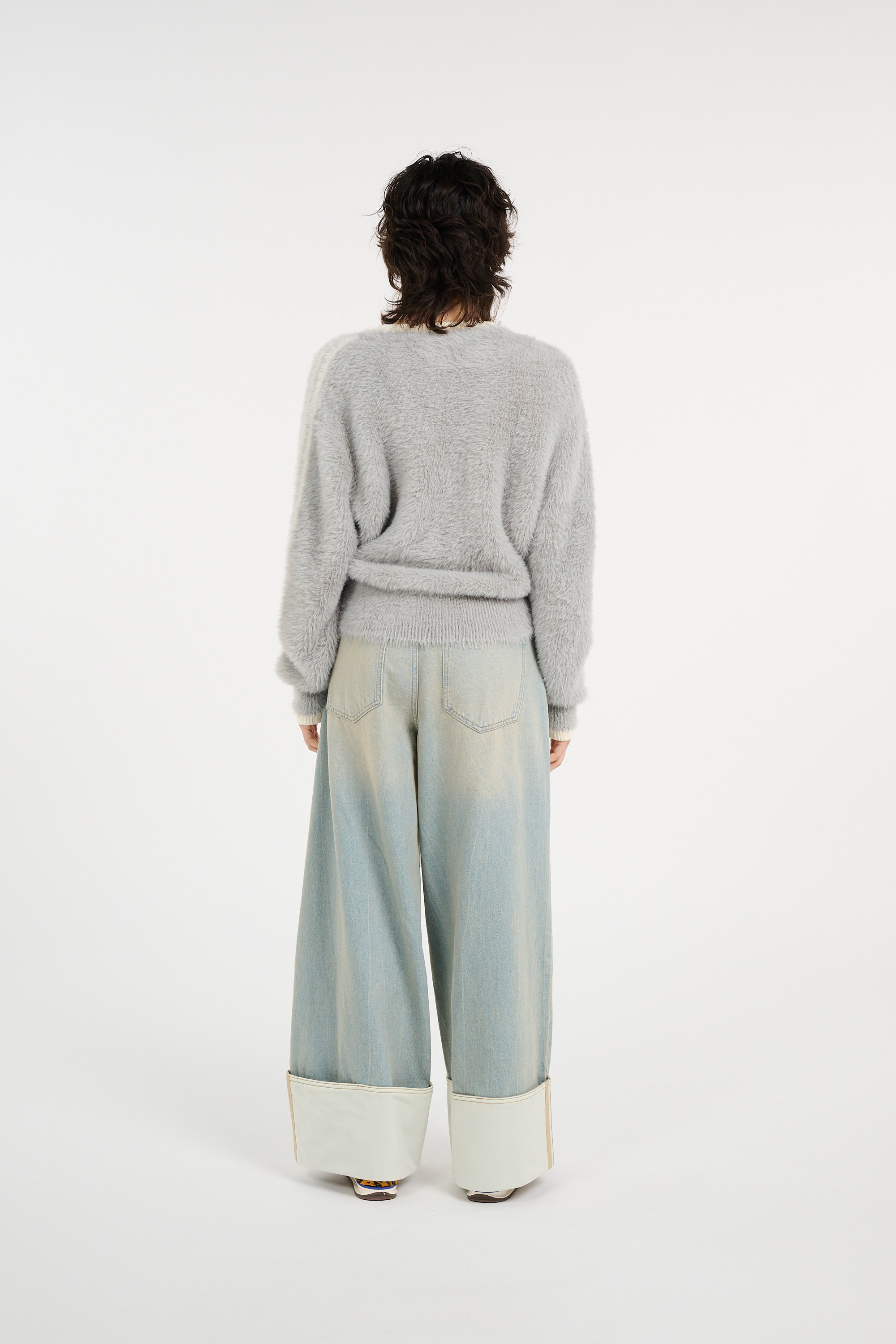 Cardigan | Gris ADIDAS Femme