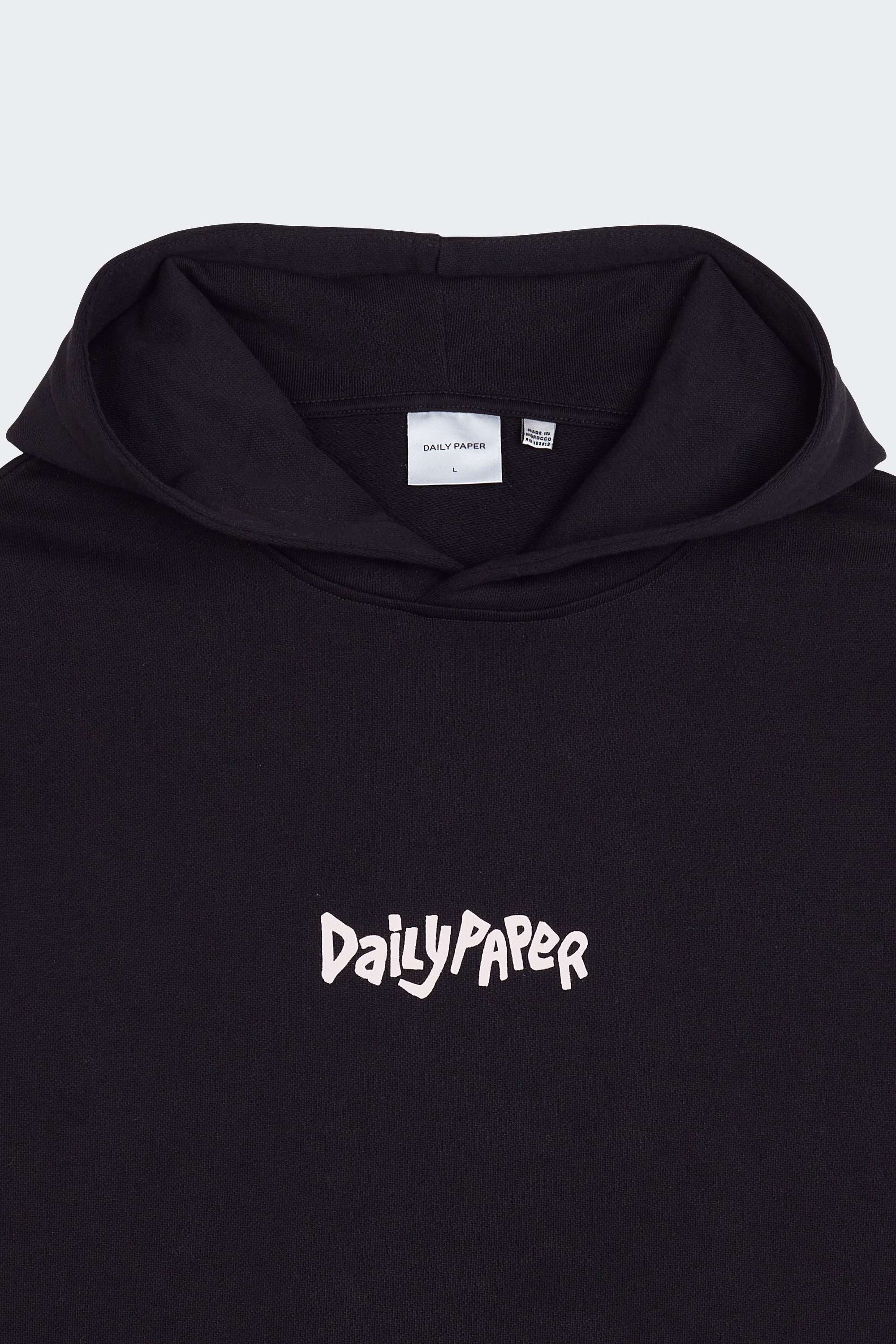 Hoodie | Black by DAILY PAPER Hoodie Black