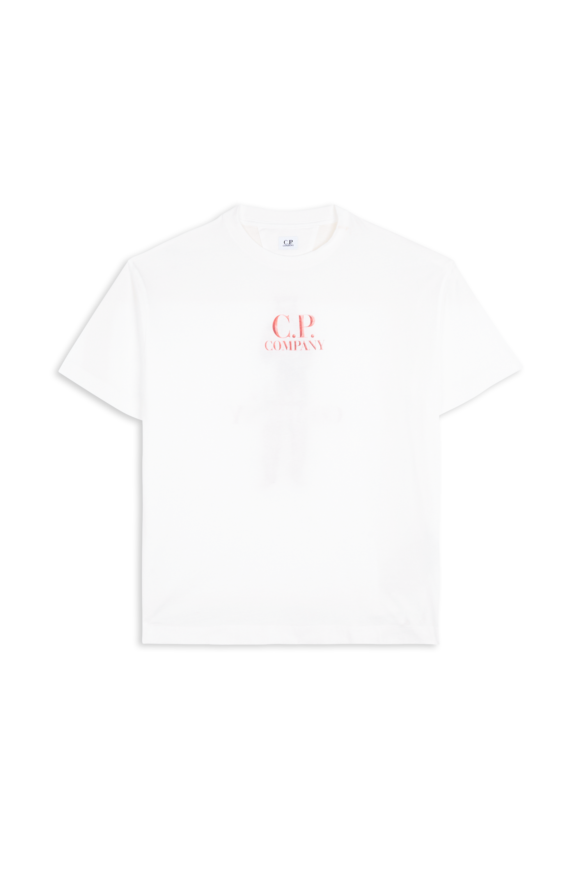 Regular-fit round-neck cotton T-shirt White