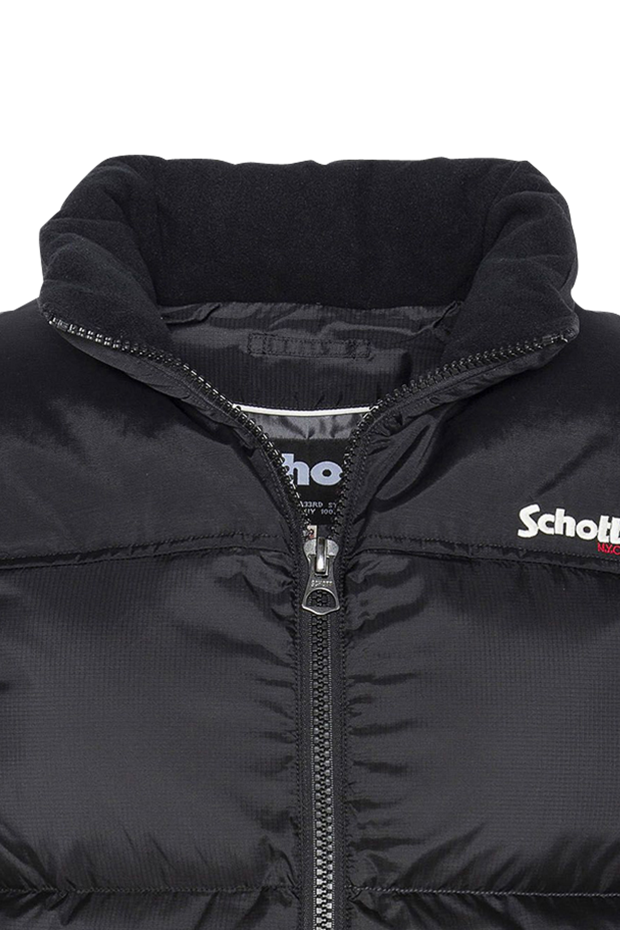 Sleeveless Puffer Jacket Black