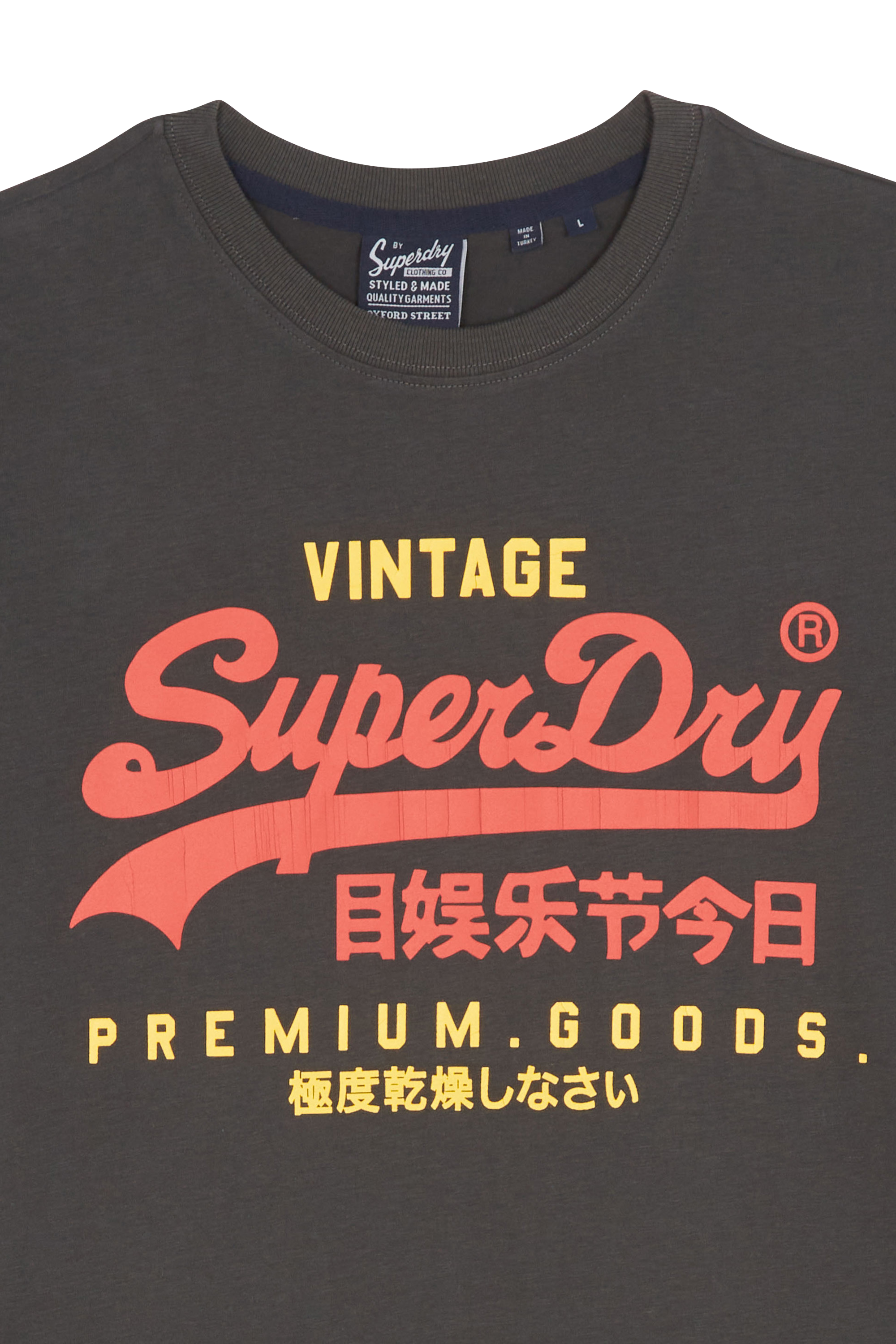 T-shirt SUPERDRY Noir
