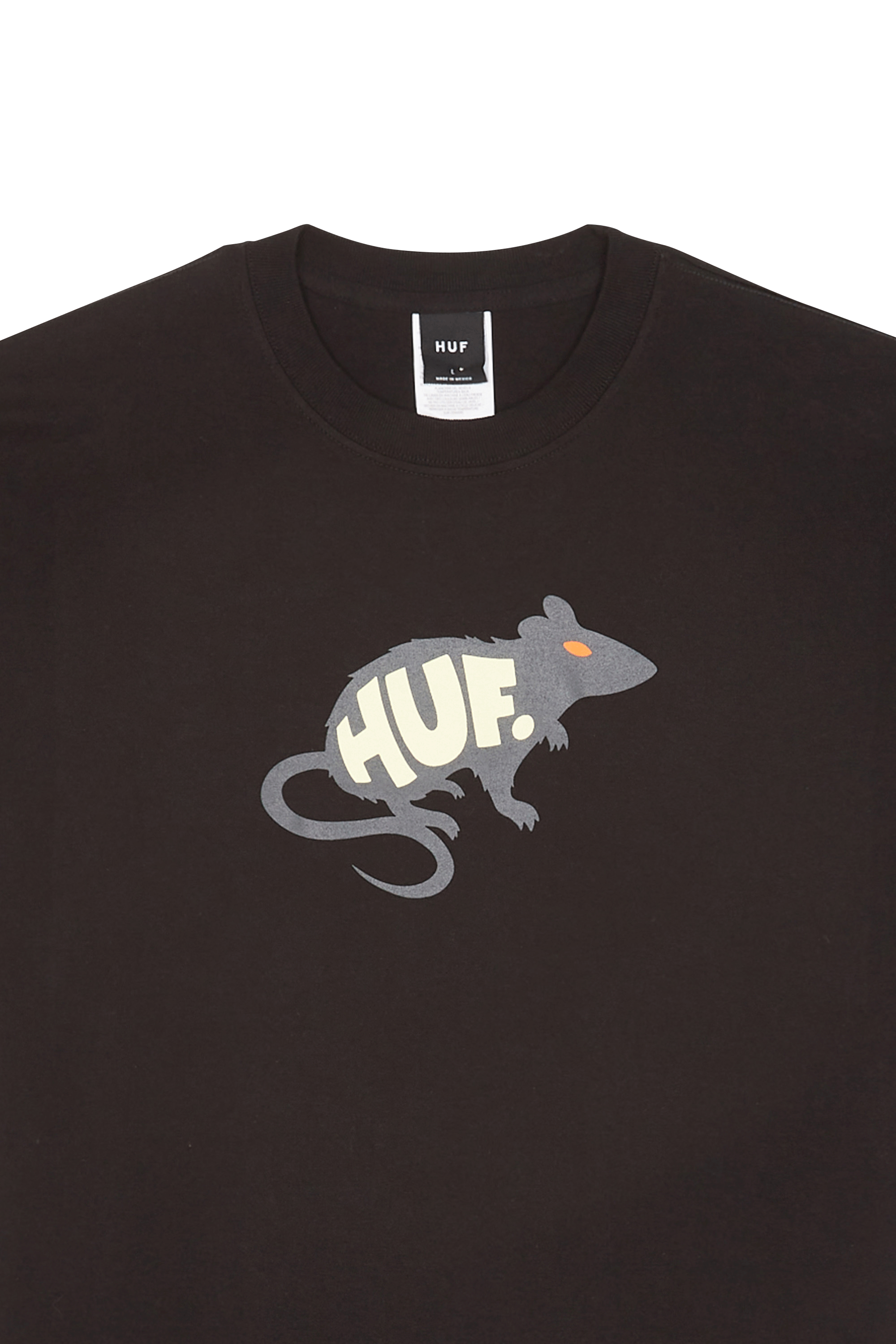 T-shirt | Noir HUF Homme