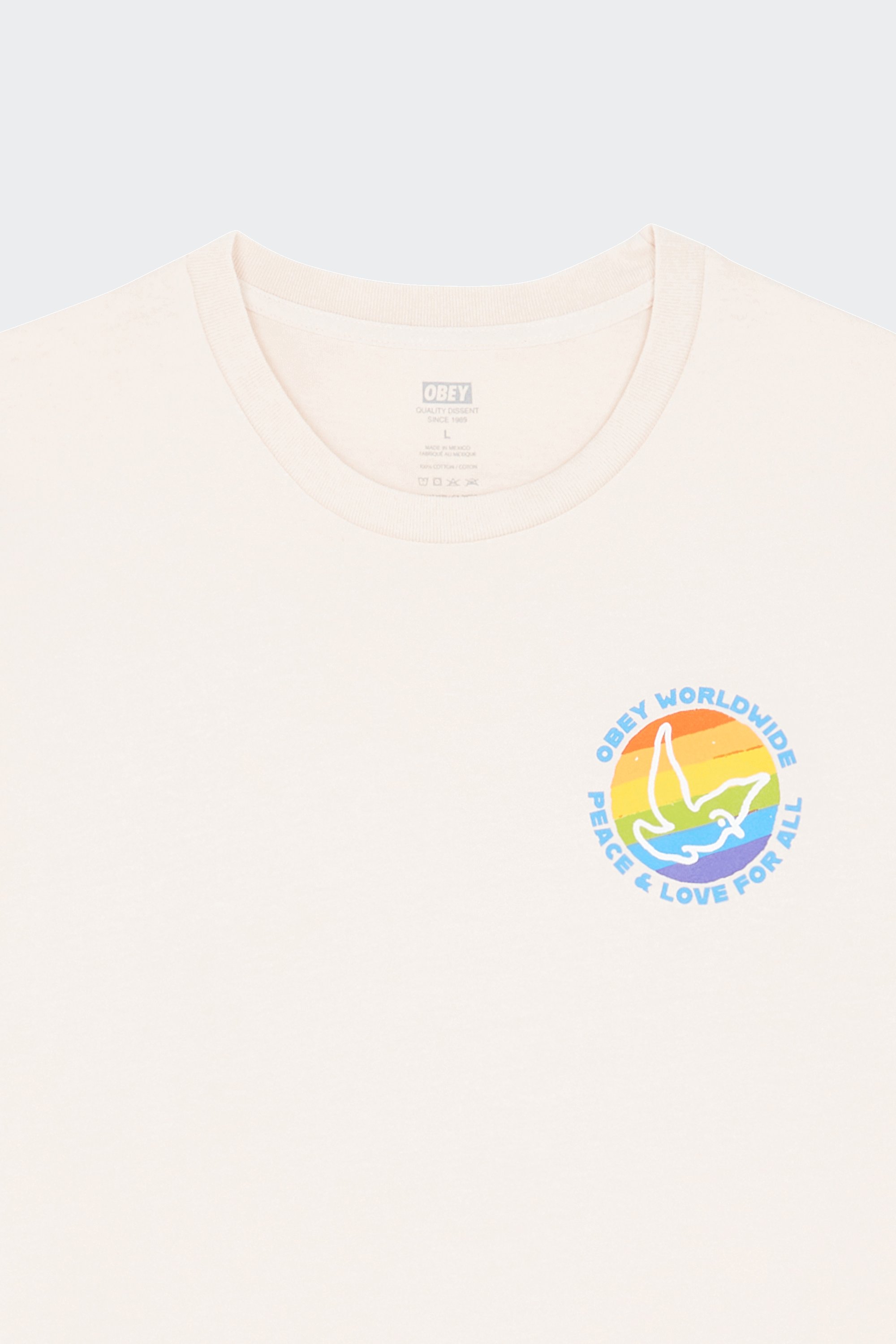 T-shirt | Beige by OBEY T-shirt Beige