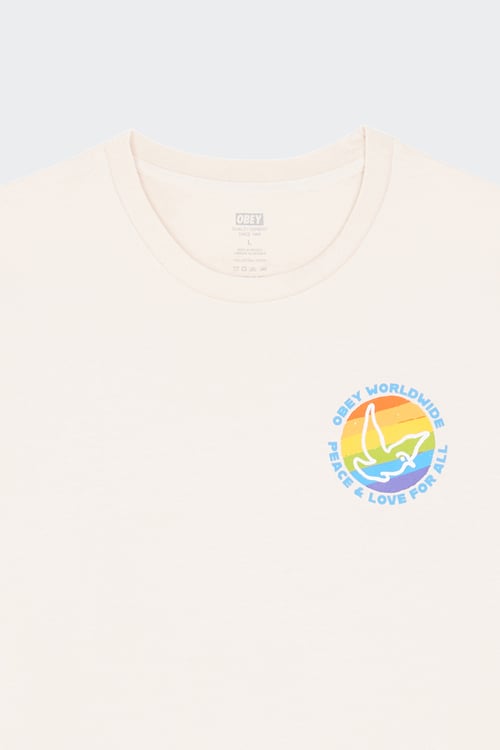 OBEY T-shirt Beige