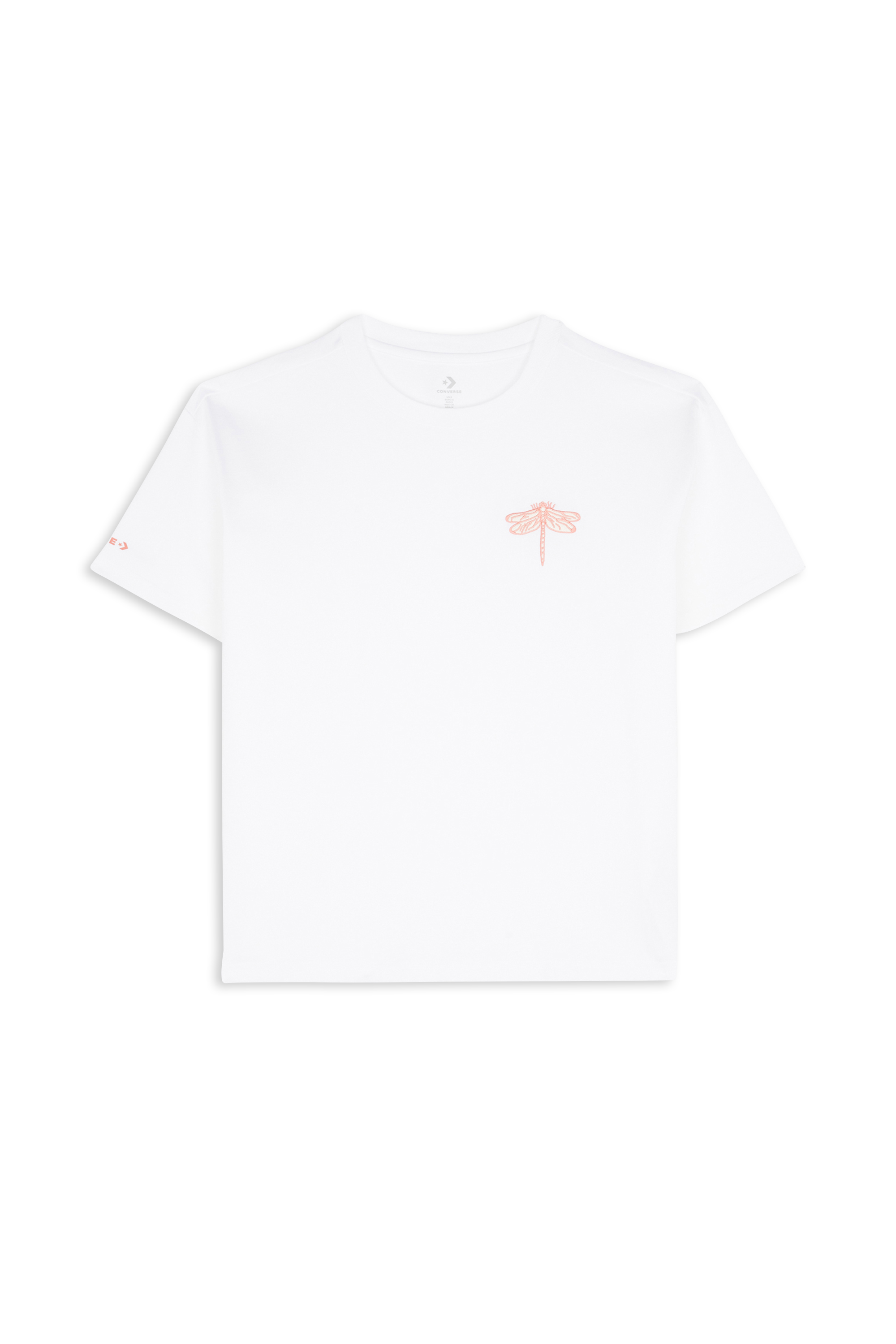 Regular-fit round-neck cotton T-shirt White