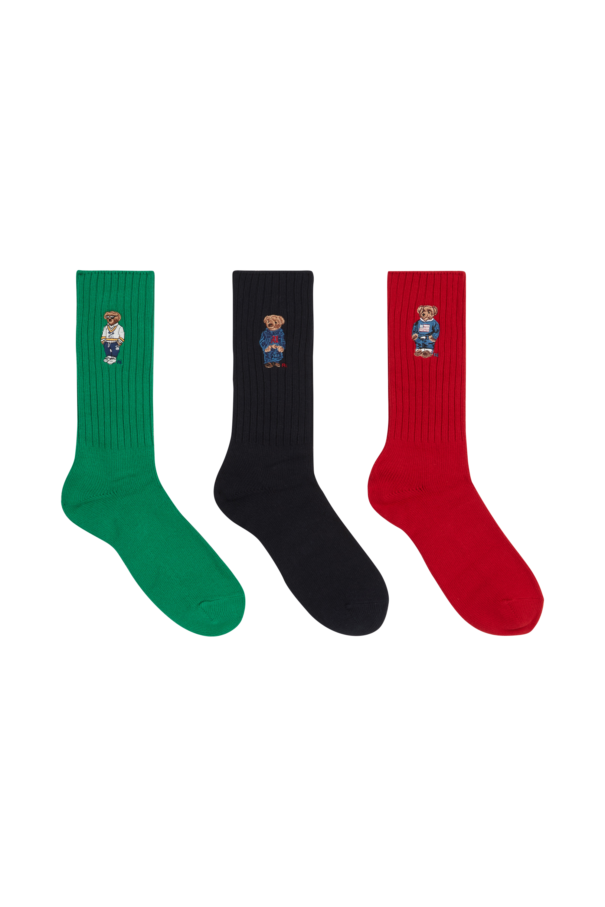 Lot de 3 paires de chaussettes Multicolore