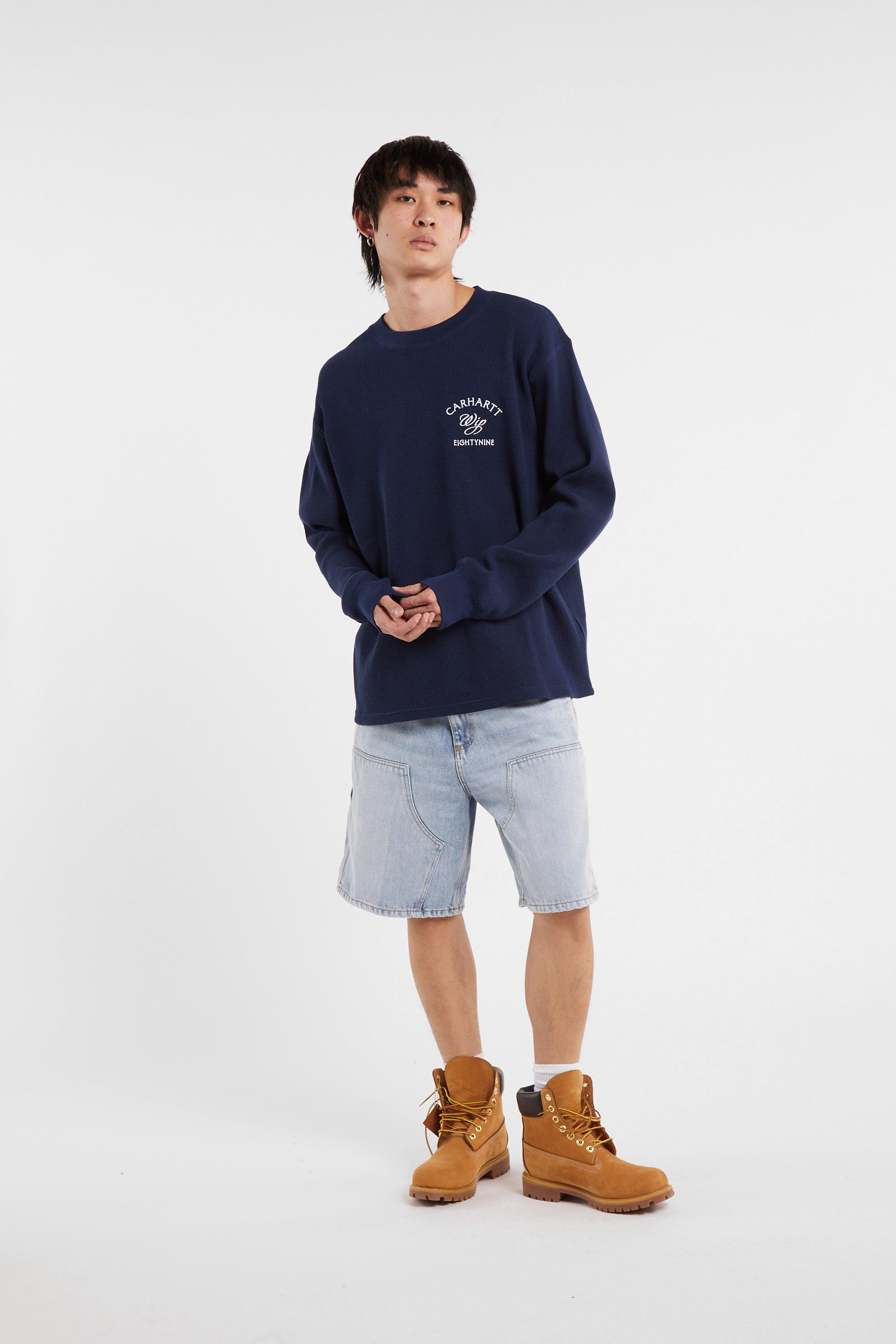 Short CARHARTT WIP Bleu