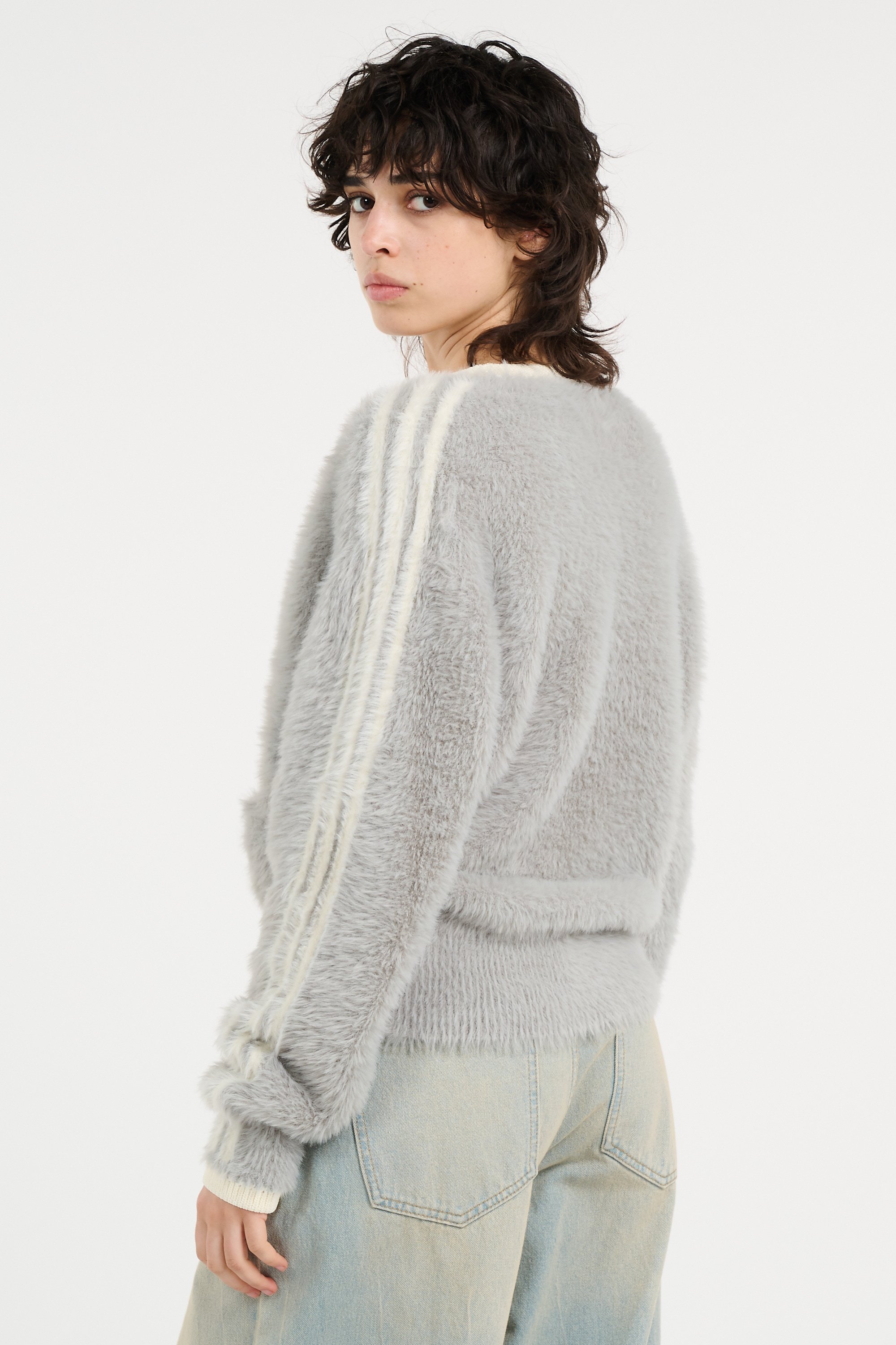 Cardigan | Gris ADIDAS Femme
