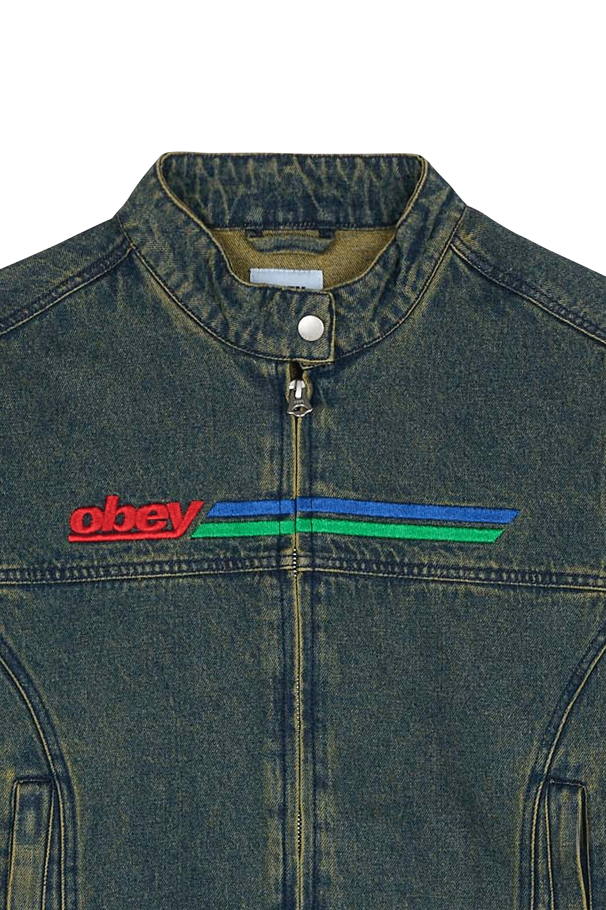 Jacket | Blue OBEY Women