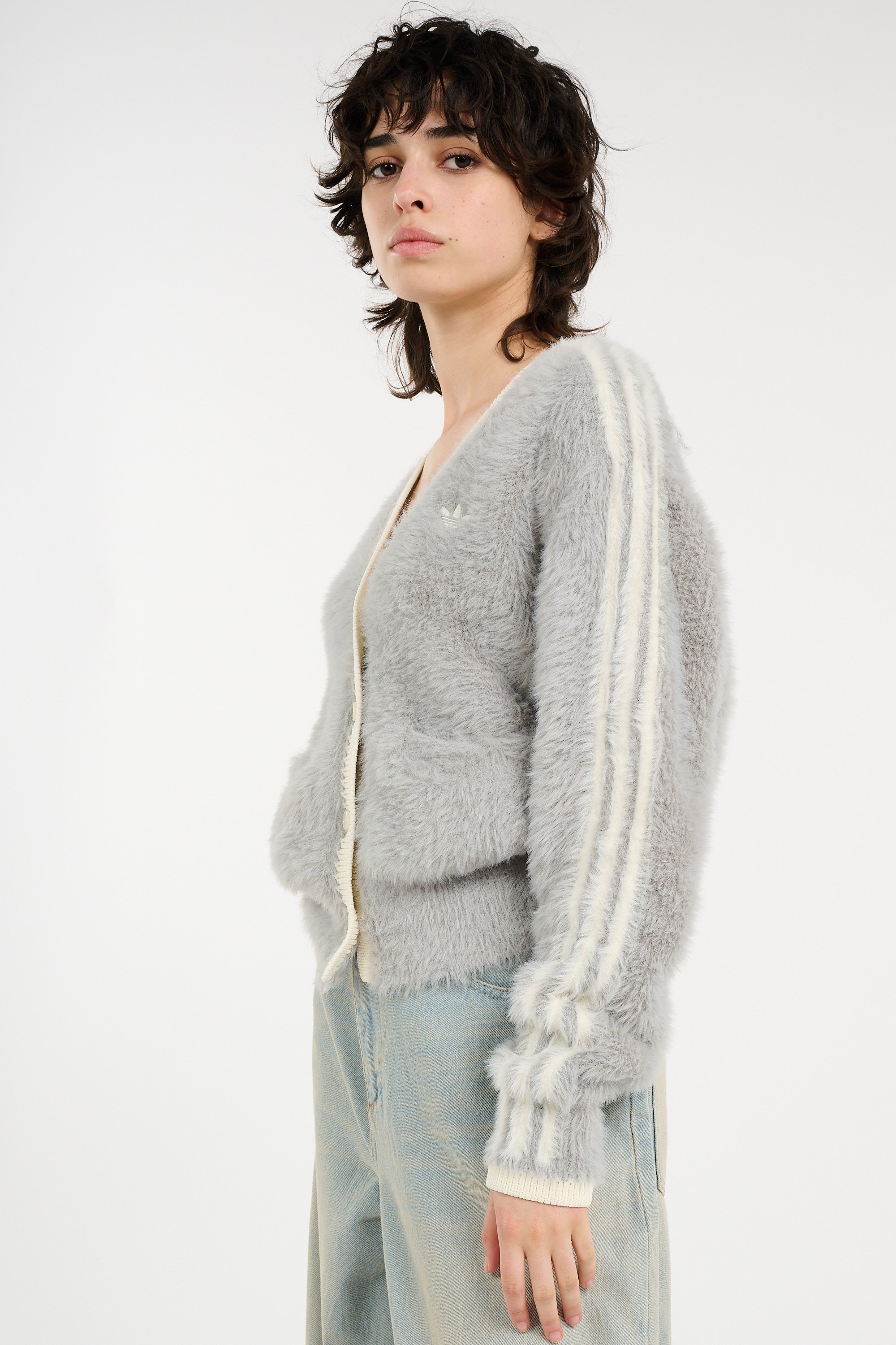 Cardigan | Gris ADIDAS Femme