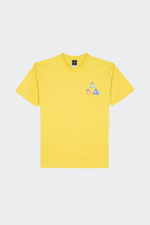 HUF T-shirt Jaune