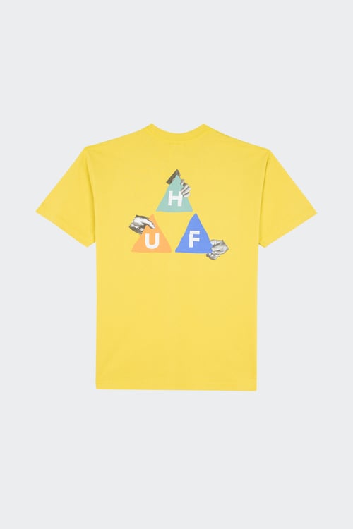 HUF T-shirt Jaune