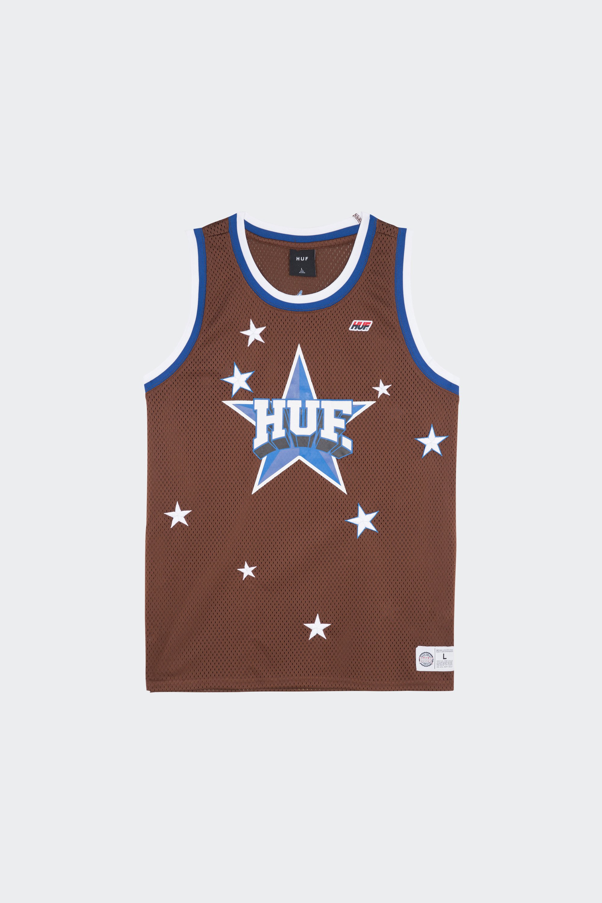 JERSEY | Brown by HUF JERSEY Brown