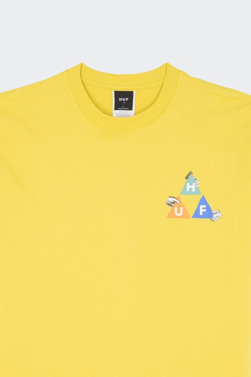 HUF T-shirt Jaune