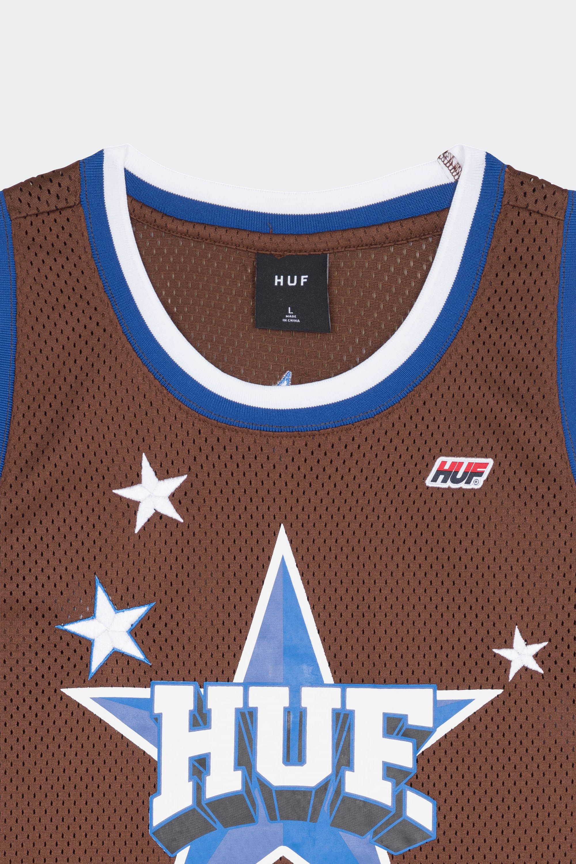 JERSEY | Brown by HUF JERSEY Brown
