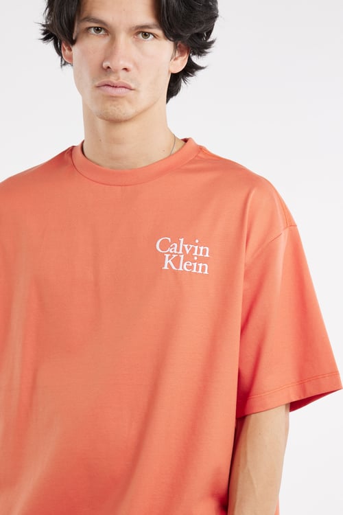 CALVIN KLEIN T-shirt Orange