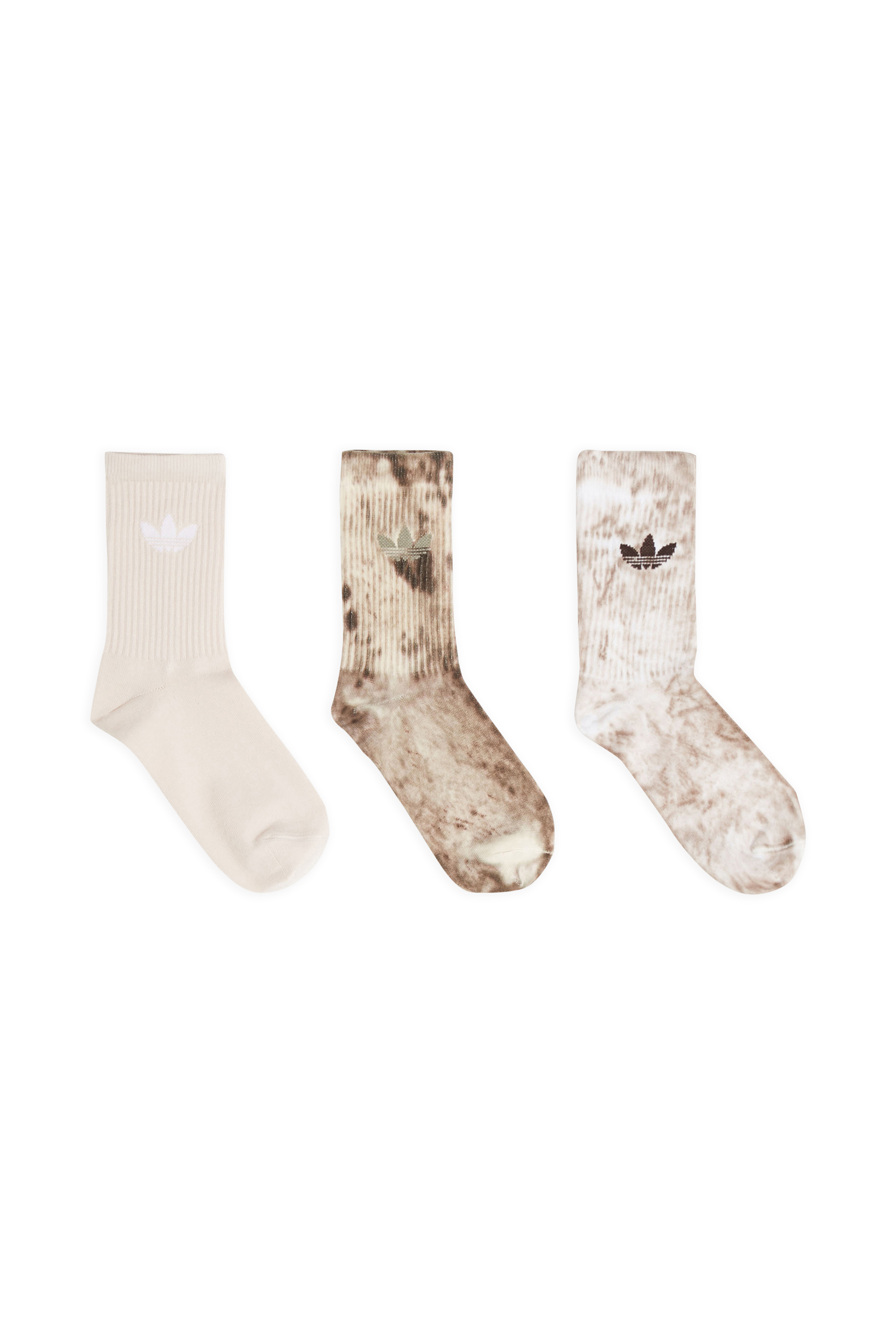Lot de 3 chaussettes Marron