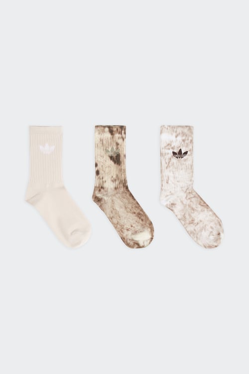 ADIDAS Lot de 3 chaussettes Marron