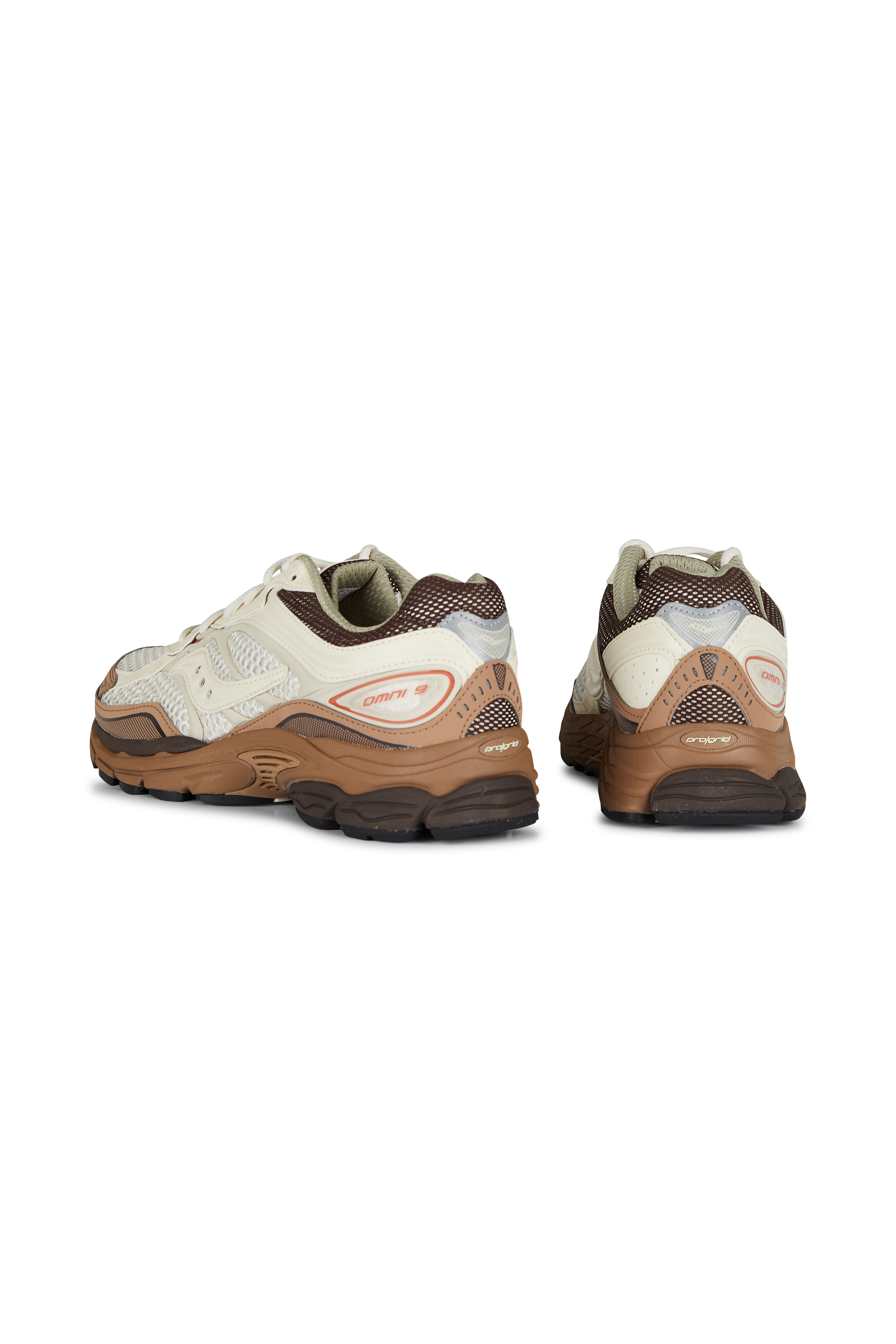 Men?s Storm 96 LO fabric and leather sneakers | Brown SAUCONY Men