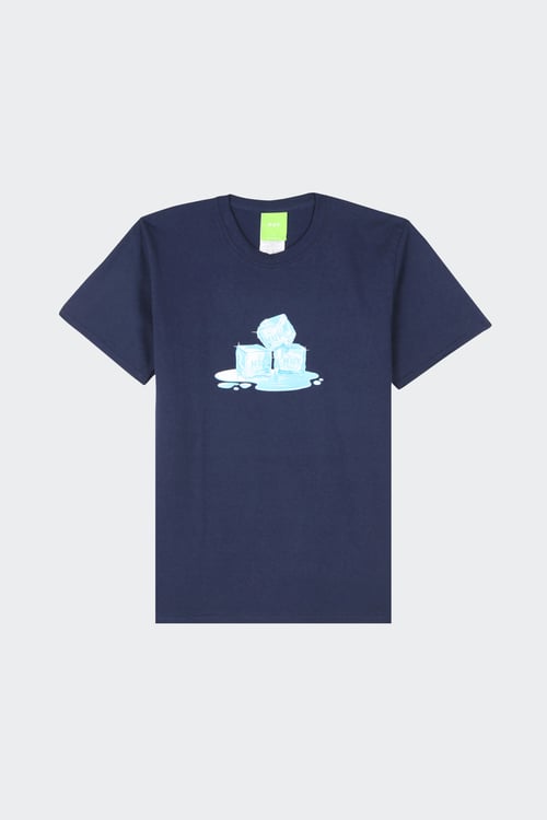 HUF T-SHIRT Bleu