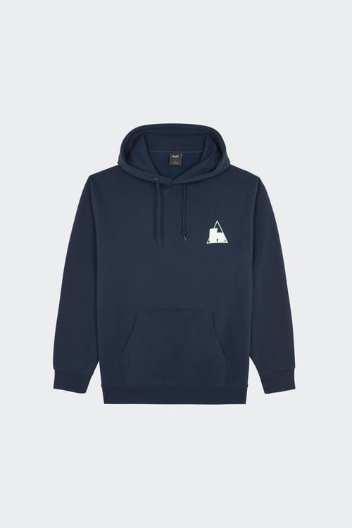 HUF Hoodie Bleu
