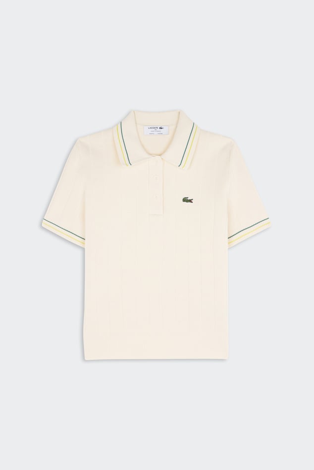 Polo blanc lacoste femme best sale - Main Image