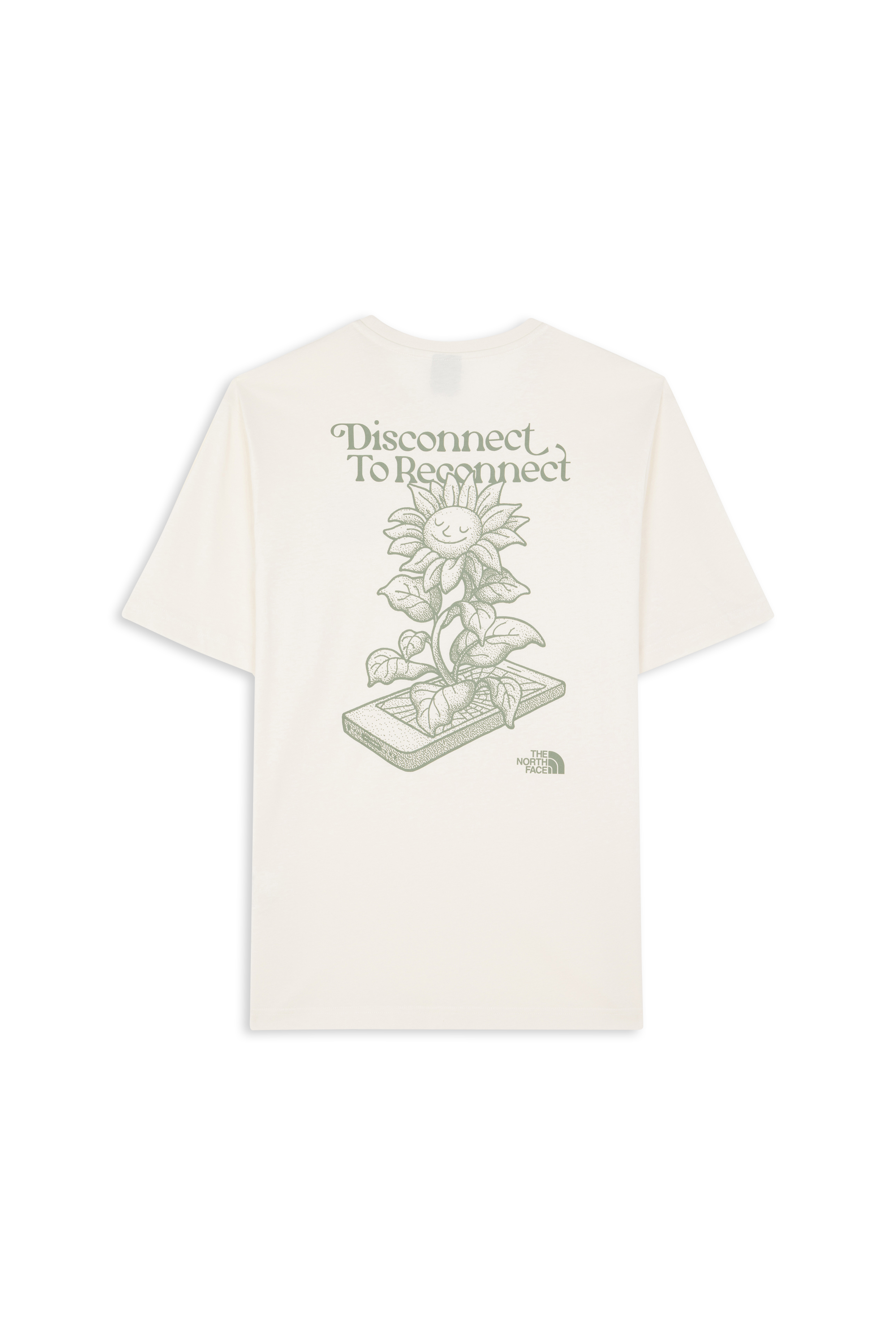 Regular-fit round-neck cotton T-shirt White
