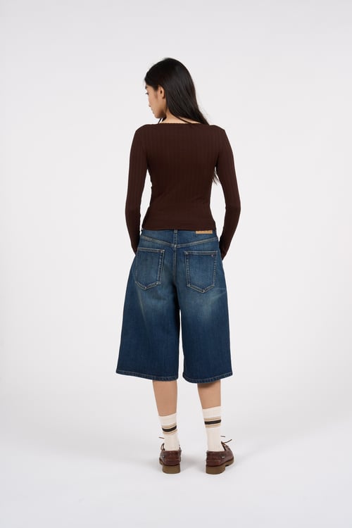 TOMMY JEANS Shorts Brown