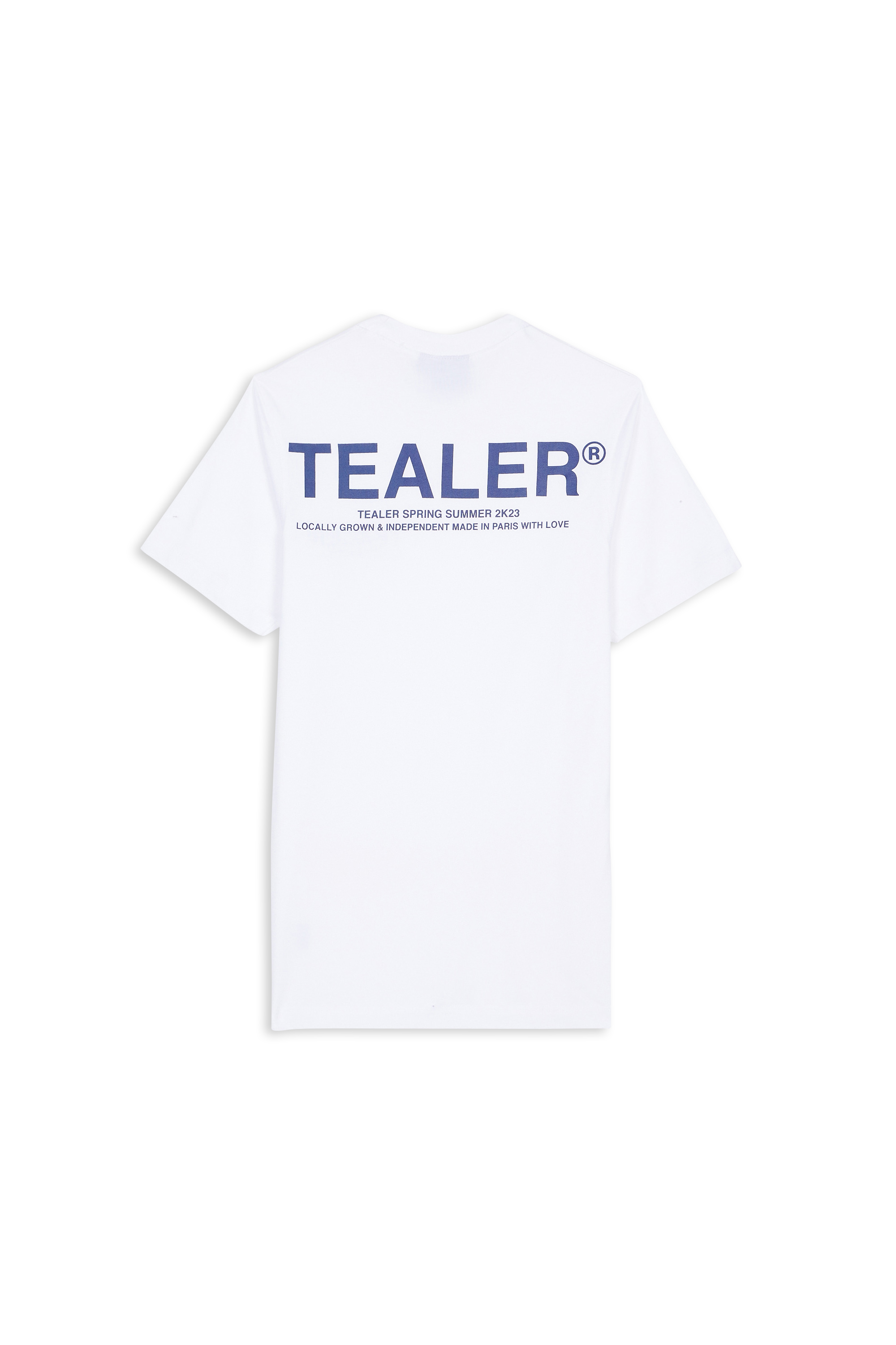 t-shirt TEALER Blanc