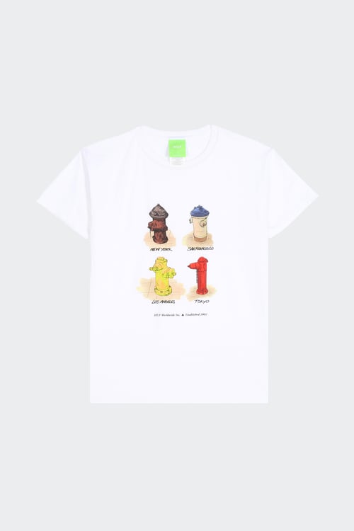 HUF T-SHIRT Blanc